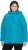 Ulla Popken Quilted Water Repellent Jacket Turquoise - Jakas - 