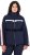 Ulla Popken Triple Function Racing Stripe Jacket Navy - Jakas - 