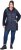 Ulla Popken HYPRAR Softshell Long Cut Jacket Navy - Jakas - 