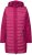 Ulla Popken HYPRAR Mixed Texture Water-Repellent Jacket Ruby - Jakas - 