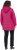 Ulla Popken HYPRAR Mixed Texture Water-Repellent Jacket Ruby - Jakas - 