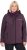 Ulla Popken HYPRAR Softshell Fleece Lined Jacket Dark Blackberry - Sieviešu jostas - 