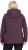 Ulla Popken HYPRAR Softshell Fleece Lined Jacket Dark Blackberry - Sieviešu jostas - 