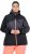 Ulla Popken Neon Ripple Performance Snow Jacket Black - Jakas - 