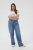 Kaffe Curve Leoana Plati gari džinsi Vintage zils - Džinsi & Bikses Lielos Izmēros – Plus Size - 