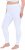 Ulla Popken Basic Stretch Knit Ankle Length Leggings Snow White - Džinsi & Bikses Lielos Izmēros – Plus Size - 