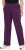 Ulla Popken Pull On Knit Straight Leg Pocket Pants Dark Blackberry - Džinsi & Bikses Lielos Izmēros – Plus Size - 