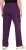 Ulla Popken Pull On Knit Straight Leg Pocket Pants Dark Blackberry - Džinsi & Bikses Lielos Izmēros – Plus Size - 