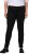 Ulla Popken Denim Look All Elastic Pocket Sienna Jeggings Black - Džinsi & Bikses Lielos Izmēros – Plus Size - 