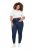 Ulla Popken Denim Look All Elastic Pocket Sienna Jeggings Dark Blue Denim - Bikses - Lielo izmēru bikses sievietēm