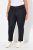 Ulla Popken Sammy Fit Slim Leg Stretch Jeans Black - Džinsi - Sieviešu džinsi lielos izmēros