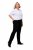 Ulla Popken Straight Leg Mandy Fit Stretch Jeans Black - Džinsi - Sieviešu džinsi lielos izmēros