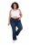 Ulla Popken Marie Fit Bootcut Stretch Jeans Blue Denim - Ulla Popken - Ulla Popken lielizmēra apģērbi