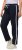 Ulla Popken Side Stripe Adjustable Drawstring Waist Joggers Navy - Džinsi & Bikses Lielos Izmēros – Plus Size - 