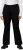 Ulla Popken Water Repellent Softshell Pants Black - Džinsi & Bikses Lielos Izmēros – Plus Size - 