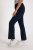 Ulla Popken Bengaline Elastic Waist Thermal Pants Navy - Bikses - Lielo izmēru bikses sievietēm