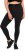 Ulla Popken Lightfit Quick Drying Leggings Black - Džinsi & Bikses Lielos Izmēros – Plus Size - 