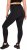 Ulla Popken Lightfit Quick Drying Leggings Black - Džinsi & Bikses Lielos Izmēros – Plus Size - 