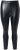 Ulla Popken Metallic Faux Leather Leggings Black - Džinsi & Bikses Lielos Izmēros – Plus Size - 