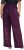 Ulla Popken Wide Leg Sequined Pants Mulberry - Džinsi & Bikses Lielos Izmēros – Plus Size - 