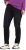 Ulla Popken Rhinestone Detail Stretch Fit Jeans Black - Džinsi & Bikses Lielos Izmēros – Plus Size - 