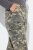Ulla Popken Camo Boyfriend Pants Olive Grey - Bikses - Lielo izmēru bikses sievietēm