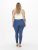 Only Carmakoma Thunder Life Skinny Fit Jeans Blue Denim - Džinsi & Bikses Lielos Izmēros – Plus Size - 