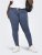 Only Carmakoma Thunder Life Skinny Fit Jeans Blue Denim - Džinsi & Bikses Lielos Izmēros – Plus Size - 