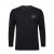 North Latitude Py Jersey O-Neck Long Sleeve Black - Lielo vīriešu t-krekli ar garām piedurknēm - Lielo vīriešu t-krekli ar garām piedurknēm