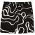 JP1880 Bermuda Shorts Soft Viscose All-over Print Black - Šorti - Šorti - W40-W60