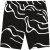 JP1880 Bermuda Shorts Soft Viscose All-over Print Black - Šorti - Šorti - W40-W60