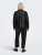 Only Carmakoma Robber Leather Jacket Black - Ādas jakas - 