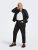 Only Carmakoma Robber Leather Jacket Black - Ādas jakas - 
