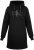 Nora Mikken KADRI WHITE Long Hoodie Black - Džemperi un džemperi ar kapuci - 
