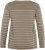 Kaffe Curve Linia Boatneck Pullover Morel Melange with Silver Lurex - Adīti džemperi - 