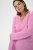 Kaffe Curve Emilia Pullover Pink Power Melange - Adīti džemperi - 