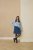 Kaffe Curve Jina Knit Pullover Powder Blue Melange - Adīti džemperi - 