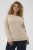 Kaffe Curve Jina Knit Pullover Feather Grey Melange - Adīti džemperi - 
