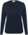 Kaffe Curve Lizzy Long Sleeve Pullover Midnight Marine - Adīti džemperi - 