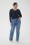Kaffe Curve Lizzy Long Sleeve Pullover Midnight Marine - Adīti džemperi - 