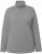 Ulla Popken Basic Long Sleeve Slim Fit Turtleneck Light Grey Melange - Džemperi un džemperi ar kapuci - 