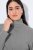 Ulla Popken Basic Long Sleeve Slim Fit Turtleneck Light Grey Melange - Džemperi un džemperi ar kapuci - Mīksti džemperi un jakas