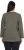 Ulla Popken Back To Basics V-Neck Relaxed Fit Cotton Tee Olive - T-krekli - 
