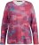 Ulla Popken Graphic Print Recycled Polyester Quick Dry Stretch Top Salsa Red - Apdrukāti T-krekli sievietēm - 