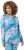 Ulla Popken Marble Ski Top with Gaiter Bright Turquoise - Apdrukāti T-krekli sievietēm - 