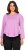 Ulla Popken Layered Look Memories Embroidered Long Sleeve Tee Amethyst - Apdrukāti T-krekli sievietēm - 