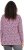 Ulla Popken Geometric Print 3/4 Sleeve Pleated Tee Raspberry - Apdrukāti T-krekli sievietēm - 