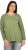 Ulla Popken Cold Dyed Sequined Heart Long Sleeve Tee Sage Green - Apdrukāti T-krekli sievietēm - 