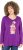 Ulla Popken Christmas Squirrel Long Sleeve Graphic Tee Dark Purple - Apdrukāti T-krekli sievietēm - 