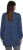 Ulla Popken Pleated Confetti Print Long Sleeve Tee Ink Blue - Apdrukāti T-krekli sievietēm - 
